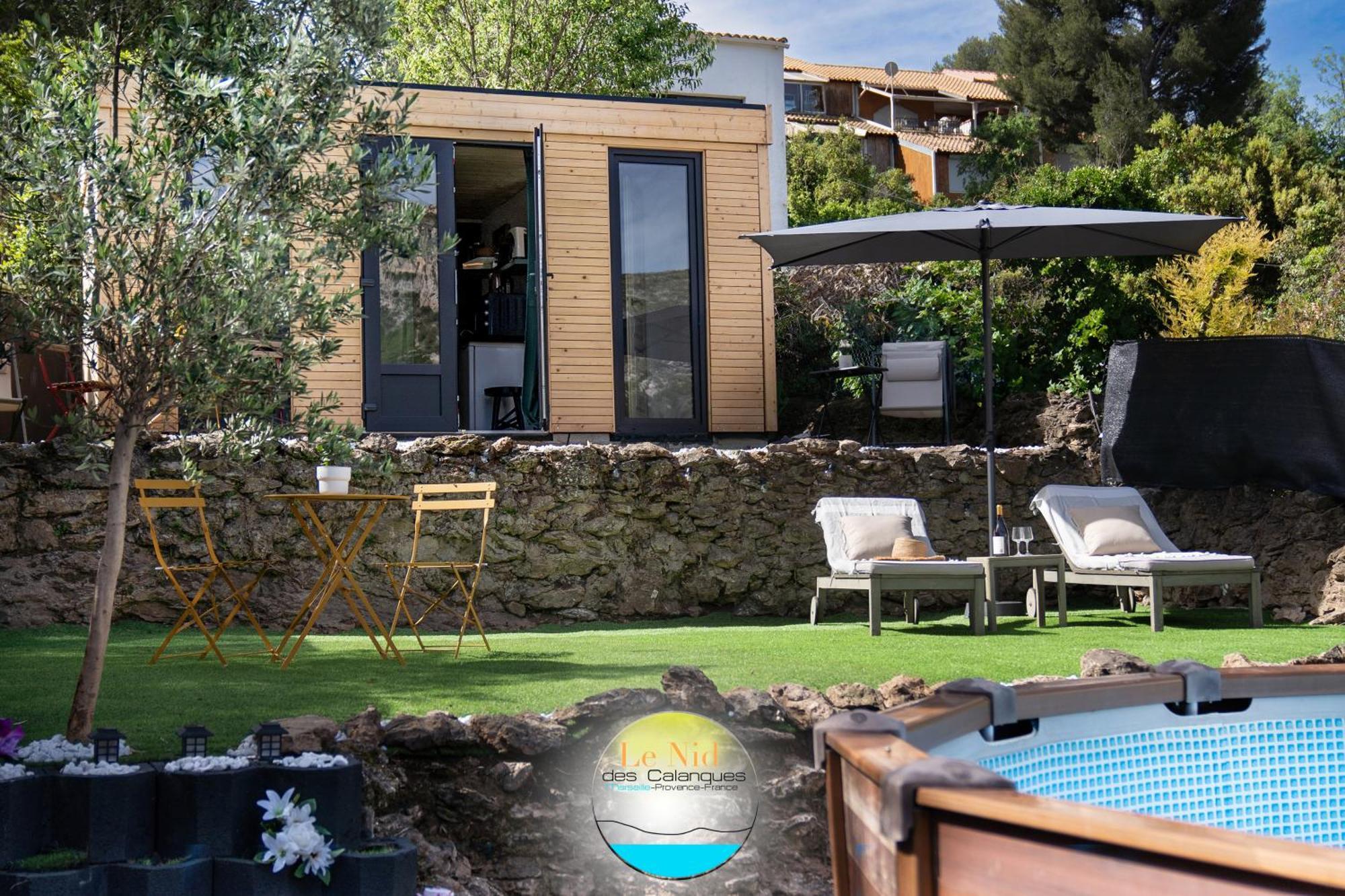 דירות מרסיי Le Nid Des Calanques Et Son Jacuzzi מראה חיצוני תמונה